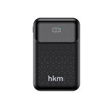 hkm tech POWER NANO 10.000 mAh 20W, PD 20W hızlı şarj destekli, Type-C ve Lightning Kablolu Powerbank