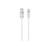 hkm tech KNIT GLAM 2.1A hızlı şarj destekli, USB-A to Type-C Şarj ve Data Aktarım Kablosu, 1 metre