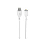 hkm tech KNIT 2A Çıkış, USB-A to Lightning Şarj ve Data Aktarım Kablosu, Örgü Tasarım, 1 metre
