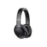 hkm tech ECLIPSE Bluetooth Kulaküstü Katlanabilir Kablosuz Kulaklık, 63 saat Batarya, TF Kart Desteği, Siyah