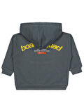 Civil Boys Board Squad Baskılı 2-5 Yaş Sweatshirt - Gri5-6 Yaş