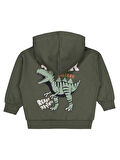 Civil Boys Trex Roar Baskılı 2-5 Yaş Sweatshirt - Haki2-3 Yaş