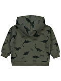 Civil Boys Dinazor Empirme 2-5 Yaş Sweatshirt - Haki 3-4 Yaş