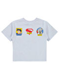 Süperman Erkek Çocuk Tişört 2-5 Yaş Beyaz