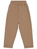 Civil Boys Armalı Süs Bağcıklı 6-9 Yaş Pantolon - Kahverengi7-8 Yaş