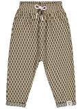 Civil Boys Dama Desenli 2-5 Yaş Pantolon - Haki 3-4 Yaş