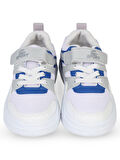 Civil Sport Erkek Çocuk Spor Ayakkabı 26-30 Numara Beyaz-Saks