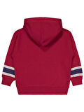 Civil Boys Original Baskılı 6-9 Yaş Sweatshirt - Bordo 9-10 Yaş