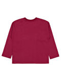 Civil Boys Tiger Baskılı - Etiketli 10-13 Yaş Sweatshirt - Bordo 12-13 Yaş