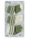 Civil Baby Bebek 3'lü Çorap Set 0-24 Ay Yeşil