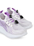 Civil Sport Kız Çocuk Spor Ayakkabı 31-35 Numara Beyaz-Lila