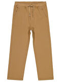 Civil Boys Beli Lastikli Chinno 10-13 Yaş Pantolon - Kahverengi 12-13 Yaş