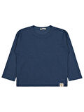 Civil Boys Jakarlı Basic 10-13 Yaş Sweatshirt - Mavi13-14 Yaş