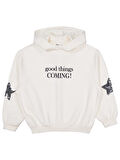 Civil Girls Coming Baskılı 10-13 Yaş Sweatshirt - Ekru 11-12 Yaş