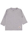 Civil Baby Süs Etiketli 6-18 Ay Sweatshirt - Gri 6-9 Ay