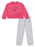 Civil Girls LACIEL Baskılı 6-9 Yaş Eşofman Takımı - Pembe8-9 Yaş