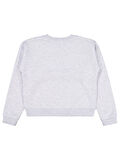 Civil Girls Los Angeles Baskılı 10-13 Yaş Sweatshirt - Gri 13-14 Yaş