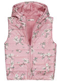 Civil Girls Çıtır Çiçek 6-9 Yaş Yelek - Pembe 8-9 Yaş