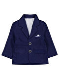 Civil Baby Blazer Ceketli 6-18 Ay Takım - Lacivert 12-18 Ay
