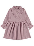 Civil Girls Fiyonklu 2-5 Yaş Elbise - Pembe 4-5 Yaş