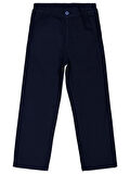 Pierre Cardin Nakışlı 6-9 Yaş Pantolon - Lacivert 7-8 Yaş