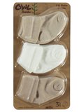 Civil Baby Ekru-Kahve Asetat 0-24 Ay Çorap Setleri - Standart