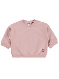 Civil Baby Civil Basic Kalp Etiketli 6-18 Ay Sweatshirt - Pembe