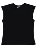 Civil Boys Basic Sıfır Kol 6-9 Yaş Tişört - Siyah