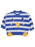 Civil Baby Mobil Aksesuarlı 3-18 Ay Sweatshirt - Mavi