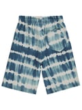Civil Boys Batik Desenli 6-9 Yaş Şort - Yeşil