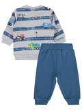 Civil Baby Arabalar Empirme 3-18 Ay Takım - Gri