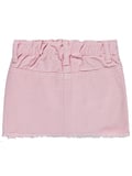 Civil Baby Çiçek Baskılı Denim 6-18 Ay Etek - Pembe