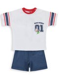 Civil Baby Bugs Bunny Baskılı 6-18 Ay Takım - Beyaz