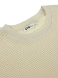 Civil Boys Basic Waffle 10-13 Yaş Tişört - Kahverengi