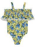 Civil Girls Gipeli Çiçekli 2-12 Yaş Mayo Set - Sarı