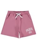 Civil Girls Paris Baskılı 6-9 Yaş Şort - Pembe