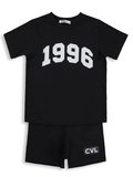 Civil Boys 1996 Baskılı 2-5 Yaş Takım - Siyah