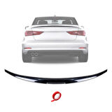 Mega Oto Market Piano Black Enjeksiyon Kalıp Bagaj Spoiler Toyota Corolla 2013-2018 ile uyumlu