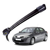 Mega Oto Market RBW Otomobil Sileceği Muz Silecek Takımı 24/18 inch 60/45 cm Renault Megane 2 Cabrio Sedan ile uyumlu