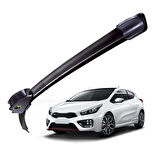 Mega Oto Market RBW Otomobil Sileceği Muz Silecek Takımı 60/45 cm 24/18 inch Kia Ceed - Opel İnsignia ile uyumlu