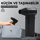 Mini Turbo Hava Tabancası Jet Fan 130000 RPM Yüksek Hızlı Kanal Fanı ve Güçlü Hava Üfleyici