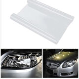 Bukalemun Far Stop Filmi 30 cm x 1 mt Transparan Beyaz BKL-FS-TR