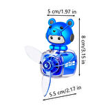 Pervaneli Klima Süsü Oto Koku Klipsi Siyah Uçaklı Mavi Pilot Hava Ferahlatıcı Maskot