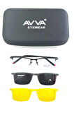 AVVA 504 C1 POLARİZE&ANTİFAR  ERKEK GÜNEŞ GÖZLÜĞÜ