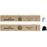 Muhlisa Espresso Kapsül Kahve 2 Kutu Kenya, Brazıl (20 KAPSÜL) %100 Arabica