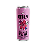 ODDLY HIBIBERRY SOĞUK ÇAY KUTU HİBİSCUS BÖĞÜRTLEN - 0 ŞEKER & 0 KALORİ 250 ML