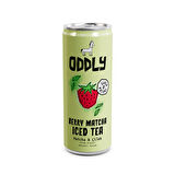 ODDLY BERRY MATCHA SOĞUK ÇAY KUTU ÇİLEK MATCHA - 0 ŞEKER & 0 KALORİ 250 ML