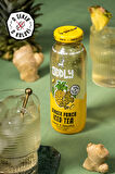 GINGER PUNCH SOĞUK ÇAY CAM YEŞİLÇAY ANANAS ZENCEFİL - 0 ŞEKER & 0 KALORİ 250 ML X 6 ADET