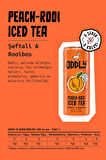 PEACHROOI SOĞUK ÇAY KUTU ŞEFTALİ ROOIBOS - 0 ŞEKER & 0 KALORİ 250 ML X 8 ADET