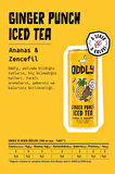 GINGER PUNCH SOĞUK ÇAY KUTU YEŞİLÇAY ANANAS ZENCEFİL - 0 ŞEKER & 0 KALORİ 250 ML X 8 ADET